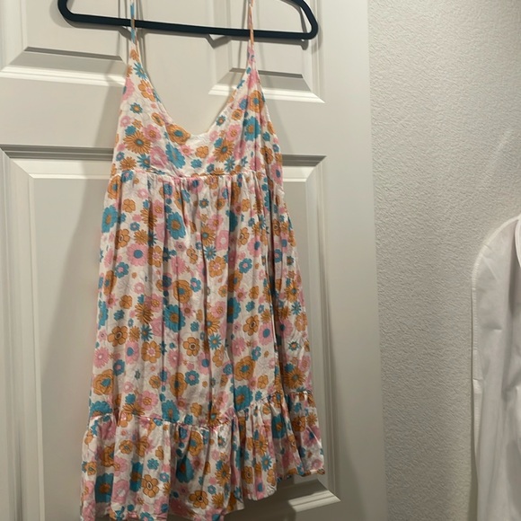 Pink lily romper - Picture 1 of 3